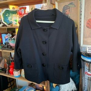 Vintage Crop Dress Coat
